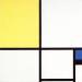 Composition with Blue and Yellow